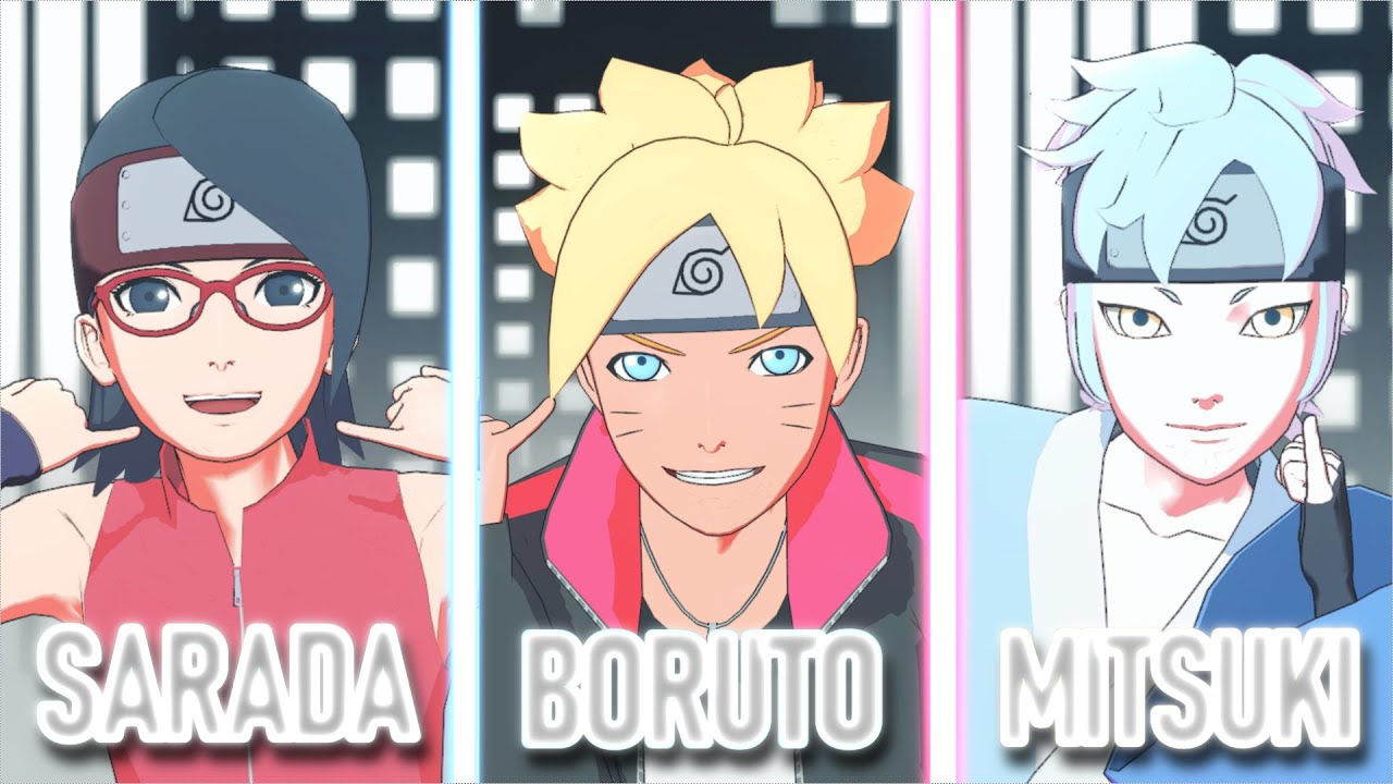 Mmd Boruto 妄想疾患 第七班 ボルト サラダ ミツキ Youtube