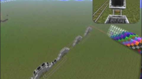 Minecraft Rollercoaster - TrainCarts v1.2