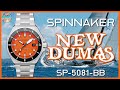Spinnaker's Stepping Up Their Game! | Spinnaker Dumas 300m Automatic Diver SP-5081-BB Unbox & Review