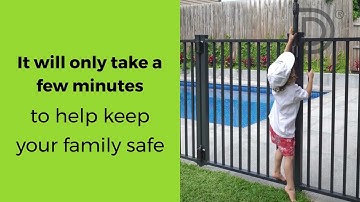 Check Your Pool Gate It Only Takes A Few Minutes