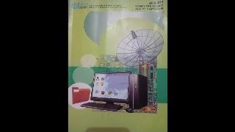 PART-2|| IGNOU BCA  || BCS 011 || Computer basics and PC software ||  crash course || complete notes