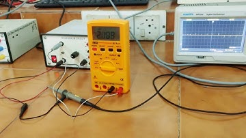 The Feigenbaum circuit, chaos in science explained also CRO, cursors and more simplified