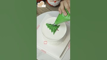 🎅🎁 Merry Christmas Cake Design🎄✨ Part 21