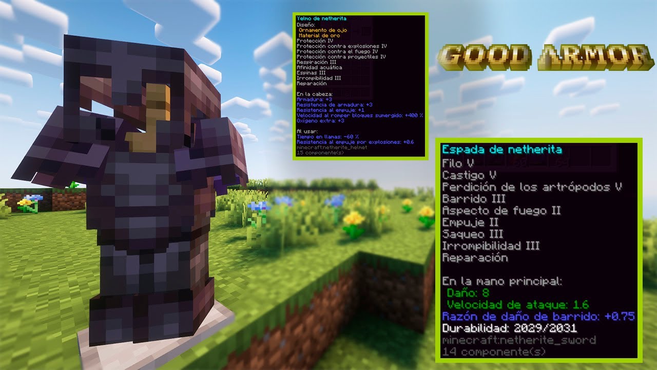 GOD ARMOR EN MINECRAFT 1.21.5
