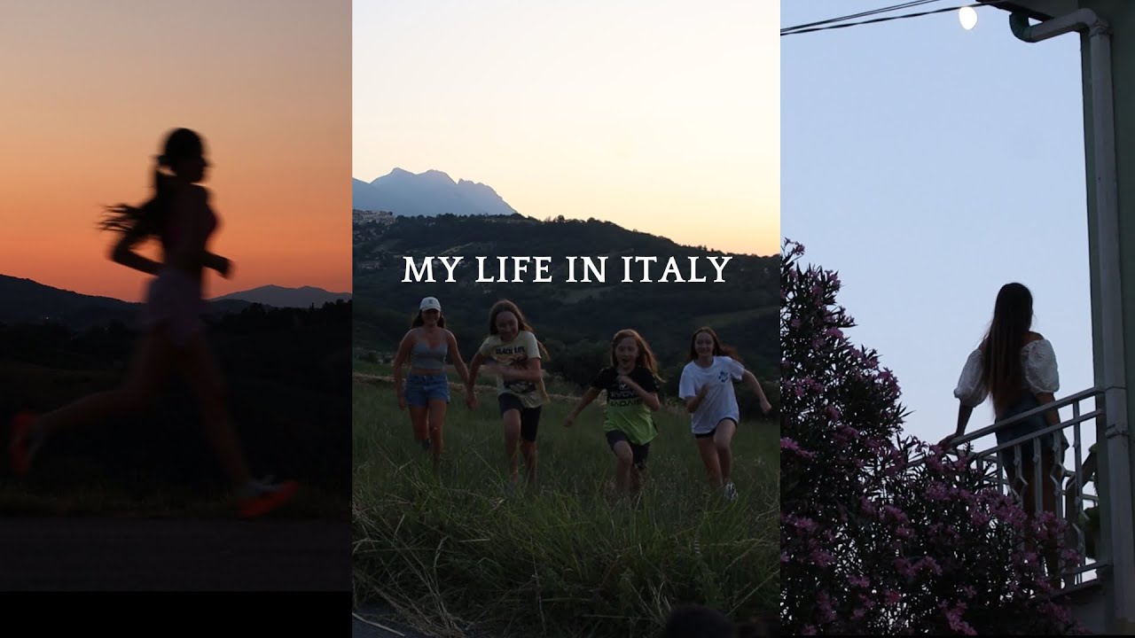 Life in Italy, running, cooking, family time, farm life