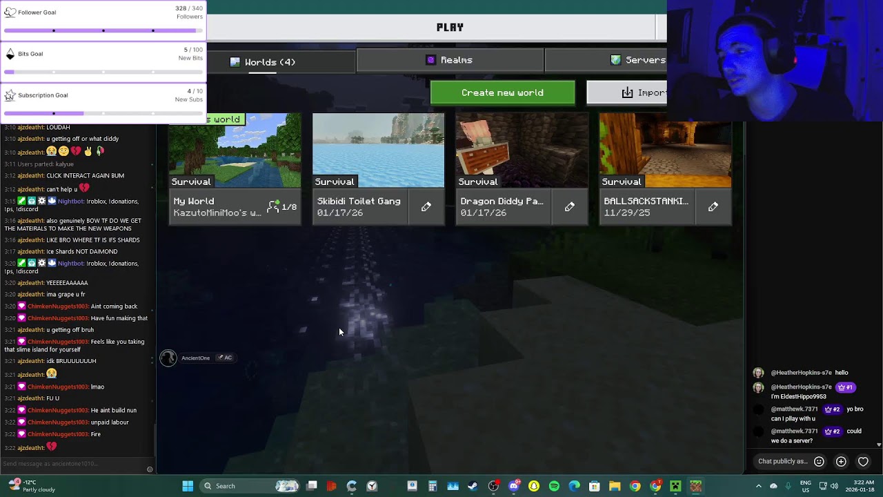 Playing Modded Minecraft Bedrock Edition