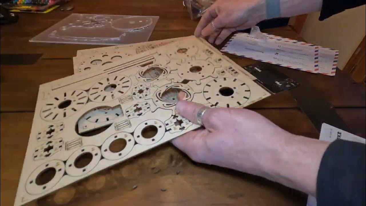 ROKR Time Engine Calendar Unboxing - YouTube