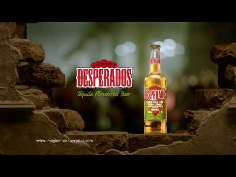 Desperados tequila flavoured beer