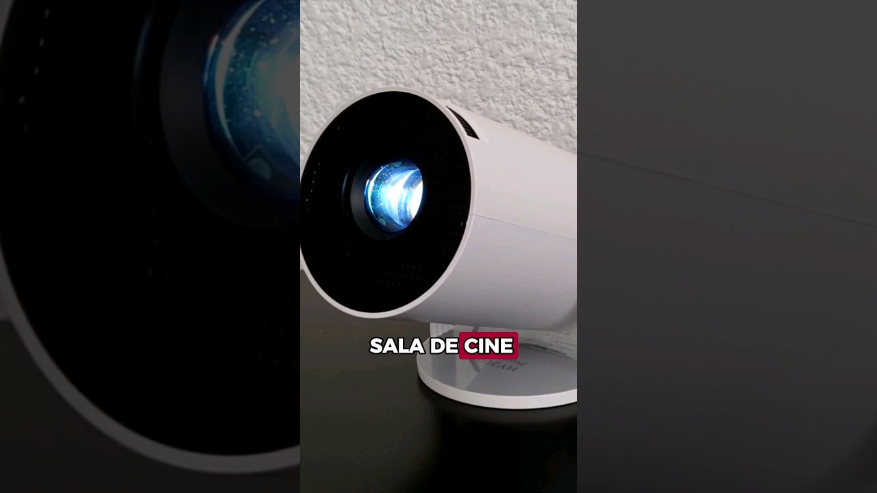 Cine En Casa | Mini Proyector Inteligente Con Android 11 | Smart Projector Hasta 300 Pulgadas HY300