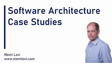 Software Architecture Case Studies - Promo