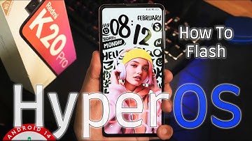 Installation Guide || HyperOS On Redmi K20 Pro! 😍