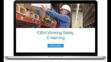 IOSH Working Safely E-Learning