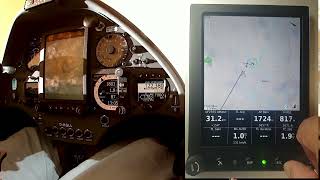 XCSoar running on AIR Glide Display L device