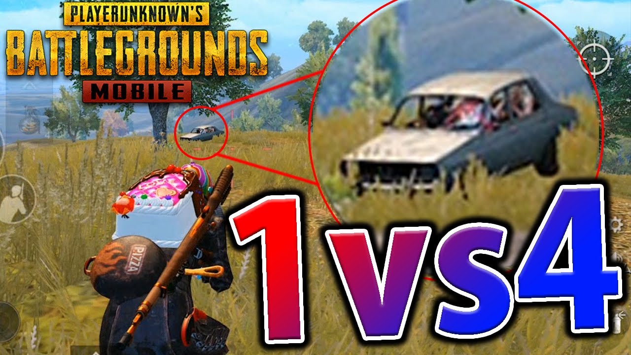 【PUBGMOBILE】ソロスクの天敵である『車両4人乗り』に遭遇した結果【KRJPソロスク】