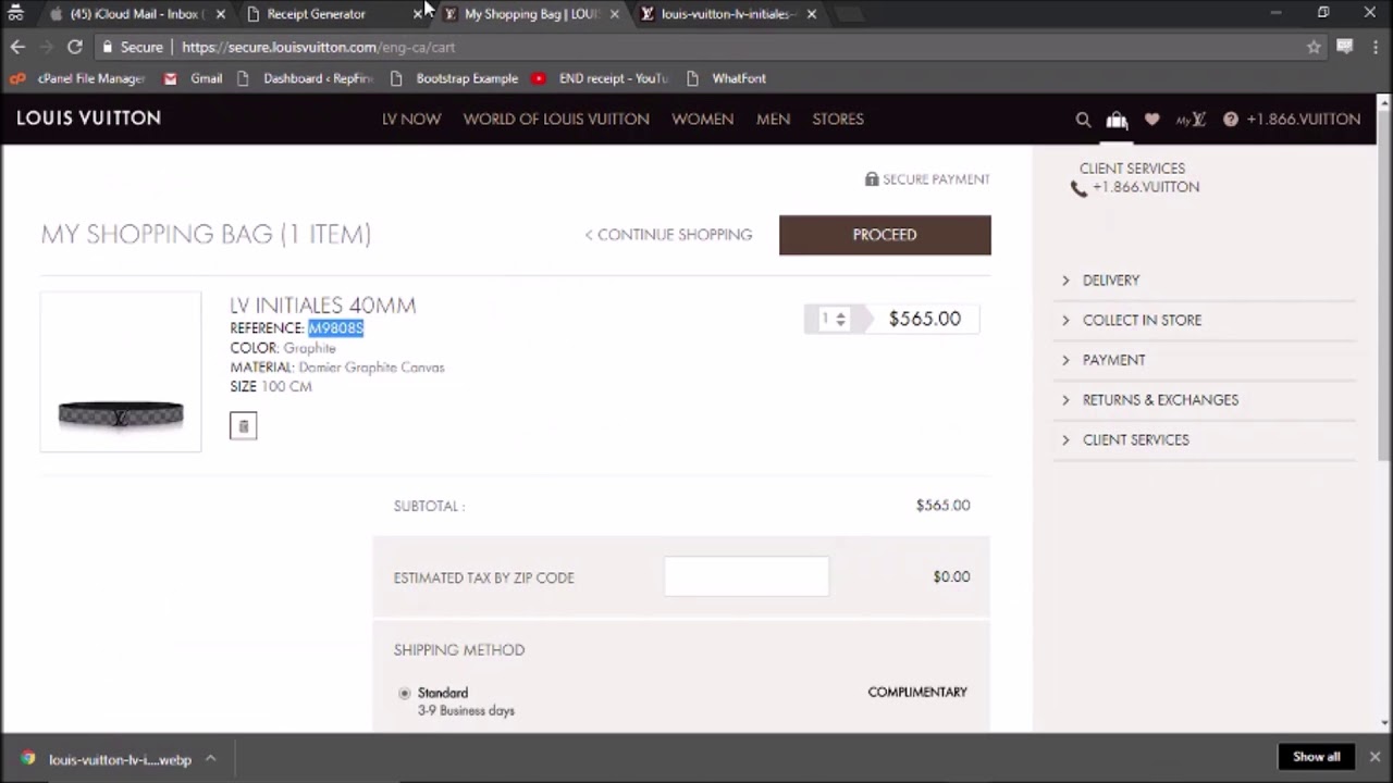 Do you need a fake Louis Vuitton receipt? – expenseFAST