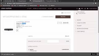 louis vuitton online receipt