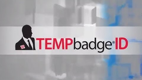 TEMPbadge Visitor Management System