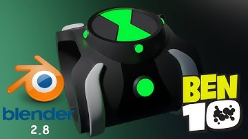 Blender 2.8 - Omnitrix Ben 10 in 10 minutes | Timelapse | #blender #ben10 #cnfanart