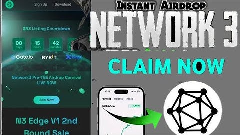 Network3 Depin Airdrop full joining process || Network3 node runing and Wallet connection Process