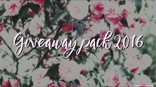 BIG GIVEAWAY PACK [2016]