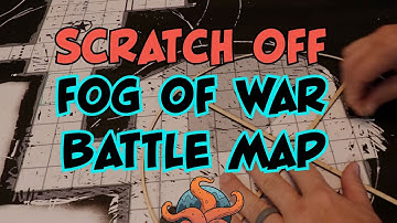 Scratch off Fog of War Maps  #dnd  #shadowdark