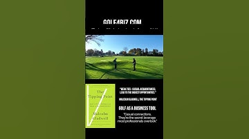 "Master Golf Networking" #GolfForBusiness #BeginnerGolf #CareerDevelopment #MalcolmGladwell #Learn