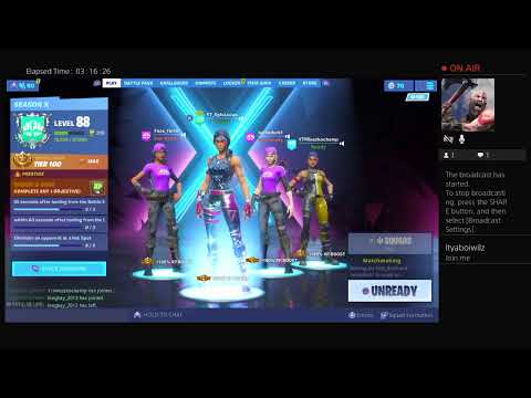 PLAYING FORTNITE is FORTNITE CHANGING fortnite account