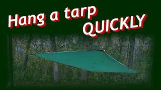The FASTEST Way to Setup a Tarp by TheTautLine 3,472 views 1 year ago 5 minutes, 55 seconds