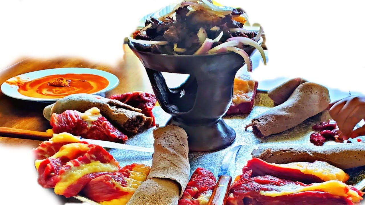 ETHIOPIAN FOOD COOKING # HOW TO COOK BEEF TIBS /ደረቅ የሸክላ ጥብስ አሰራር