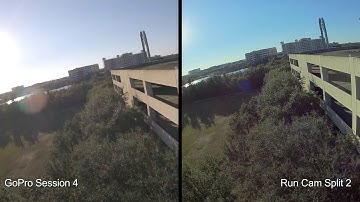 GoPro Session 4 vs Run Cam Split 2