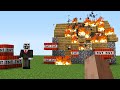 minecraft AMA arkadaşımın evini TROLLEDİM!