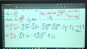 Giải tích 1. Chương 4. Bài 1. Chuỗi số