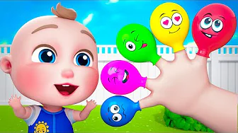 Finger Family Song | Learn Colors | Kids Songs and Nursery Rhymes | Baby SumoCoco
