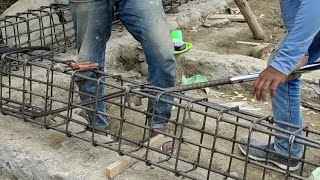 cara pasang besi kromo/tromo sloof rumah dua lantai cara pasang besi kromo/tromo sloof rumah dua lantai