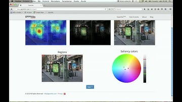 Prediction of visual attention with GazeHits