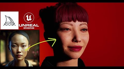 Midjourney AI Image to Unreal Engine 5 Metahuman