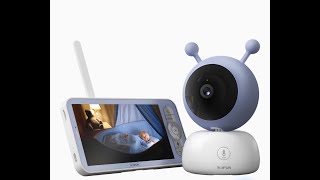 BOIFUN 5" Baby Monitor, 1080p WiFi Baby Monitor Via Android/iOS App Control, Video Record & Playback screenshot 5