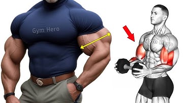 6 Best Dumbbell Arms Workout - Toned Arms
