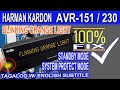 Harman kardon avr151230 flashing orange light  orange light blinking  amber light blinking