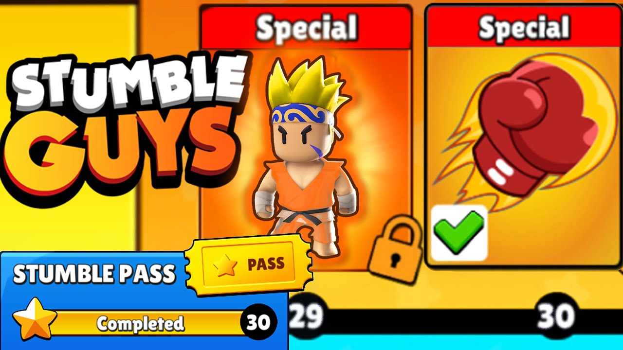 Stumble Guys Update: Skins, Emotes, and Stumble Pass Opening