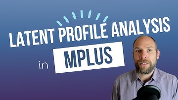 Latent profile analysis in Mplus