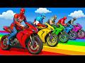 GTA 5 Epic Ragdoll Physics | Spider-Man Jumps &amp; Fails