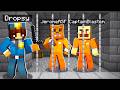 Escaping The Warden In Minecraft Cops and Robbers