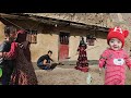 "Harmony in Nomadic Life: Ali and Fatemeh's Collaborative Day" 🏡💪❤️