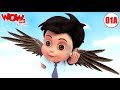 Kartun | Vir: The Robot Boy | Kisah Anak | Vir Dan Sayap Terbang Bagian 1 | WowKidz Indonesia