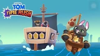 Talking Tom Time Rush with Becca at the pirates world!