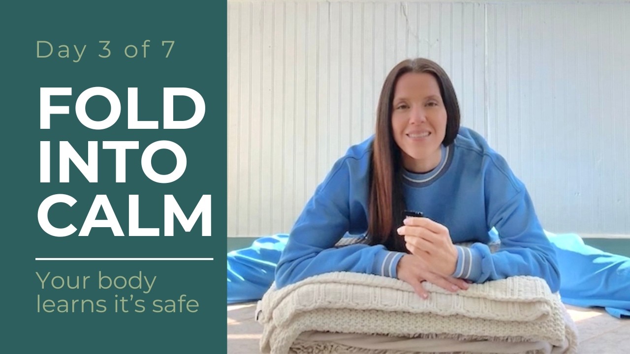 Day 3: Body Won't Rest? Release Tension with This Forward Fold