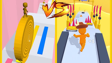 Layers Roll Vs Pixel Rush : Gameplay Walkthrough Part 1 - Level 1-9999 All Level (iOS, Android)