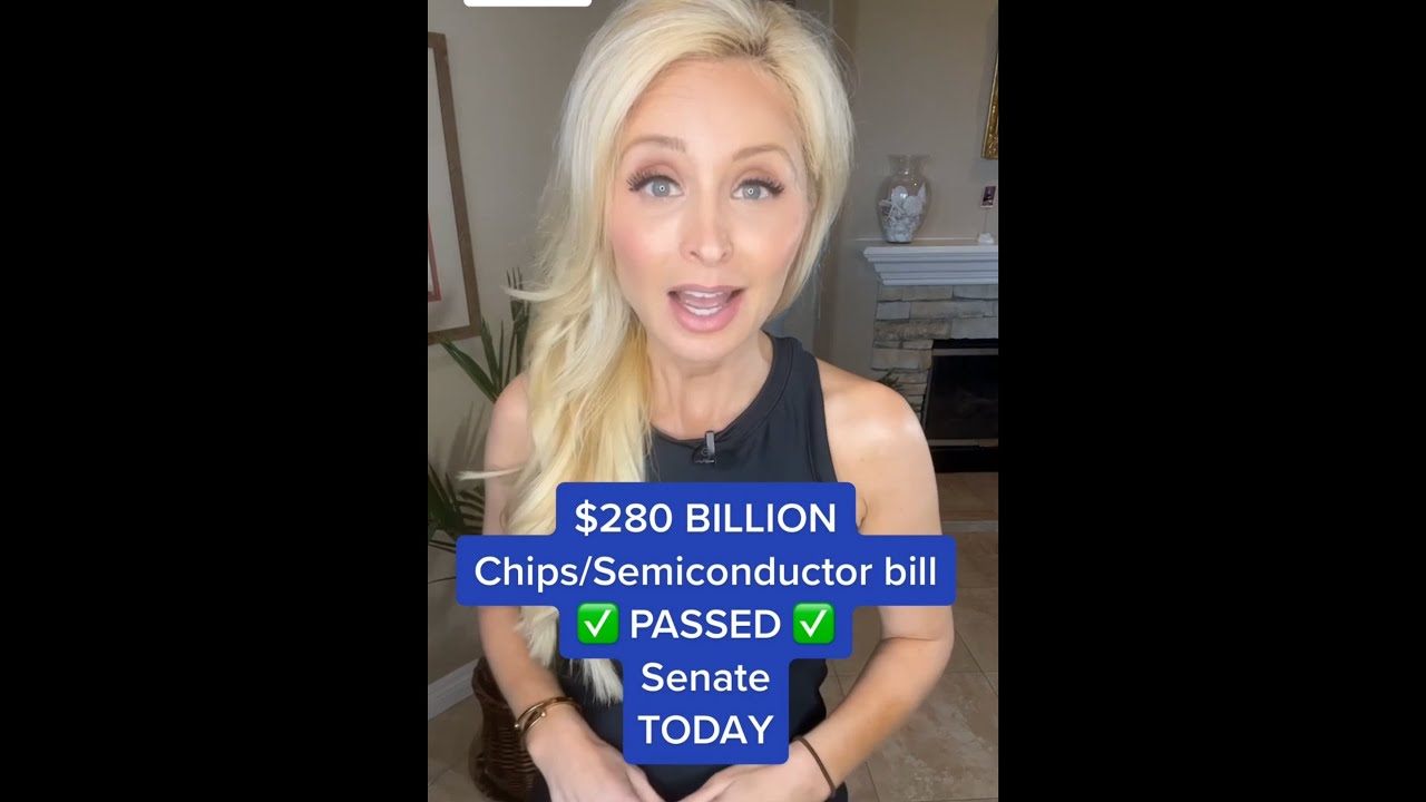 MASSIVE Chips / Semiconductor bill passes Senate (bipartisan) YouTube