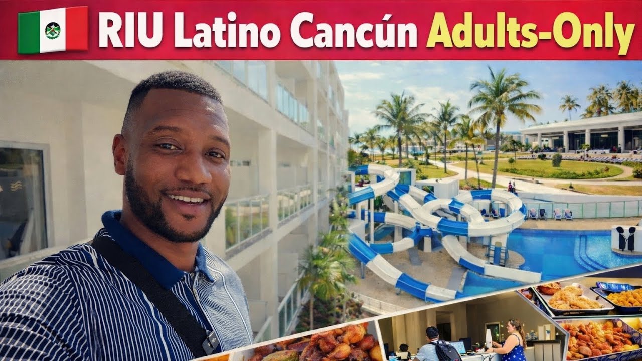 Riu Latino Cancun 2026 | Тур по курорту только для взрослых